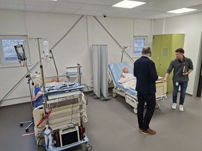 Jihočeští záchranáři navštívili bavorské centrum pro mimořádné události
